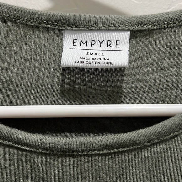 Camo Green Empyre Small Tee - Picture 3 of 5
